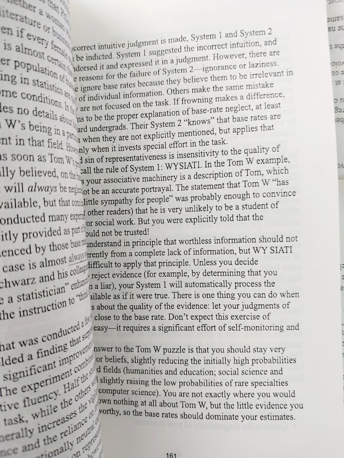 Picture of Thinking, Fast and Slow by Daniel Kahneman - Premium - Paperback