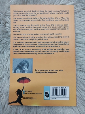 Picture of Life is What You Make it Novel by Preeti Shenoy - Premium - Paperback