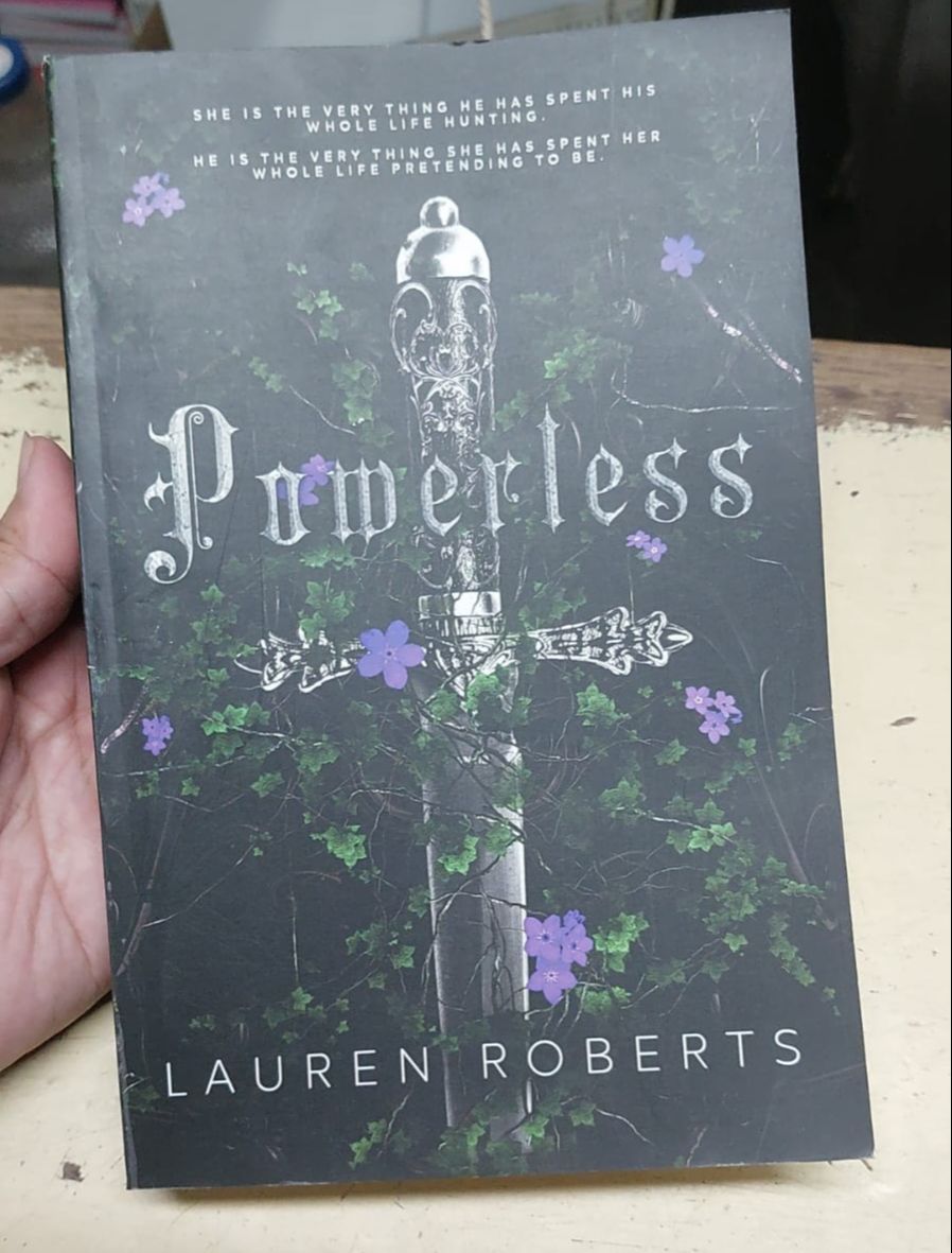 Picture of The Powerless Trilogy (3 book series) by Lauren Roberts - Yellow - Paperback
