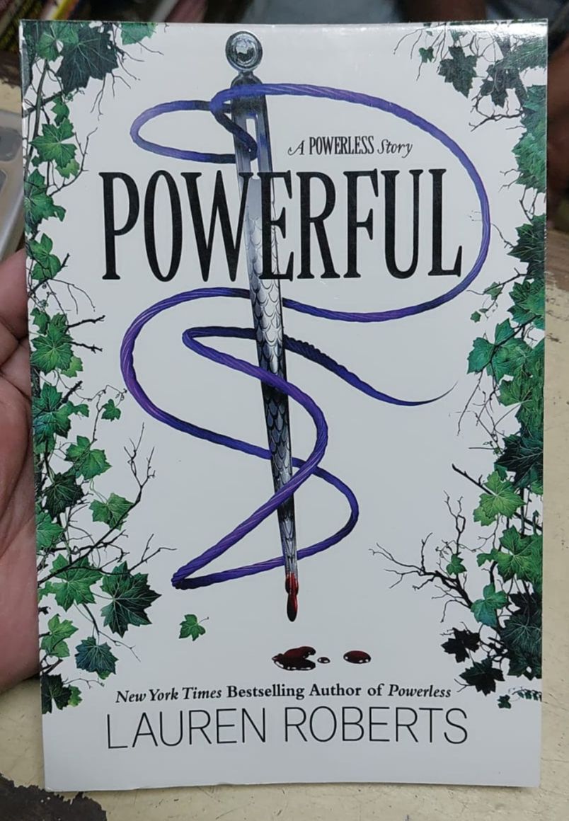 Picture of The Powerless Trilogy (3 book series) by Lauren Roberts - Yellow - Paperback