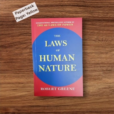 Picture of The Laws of Human Nature by Robert Greene - Yellow - Paperback