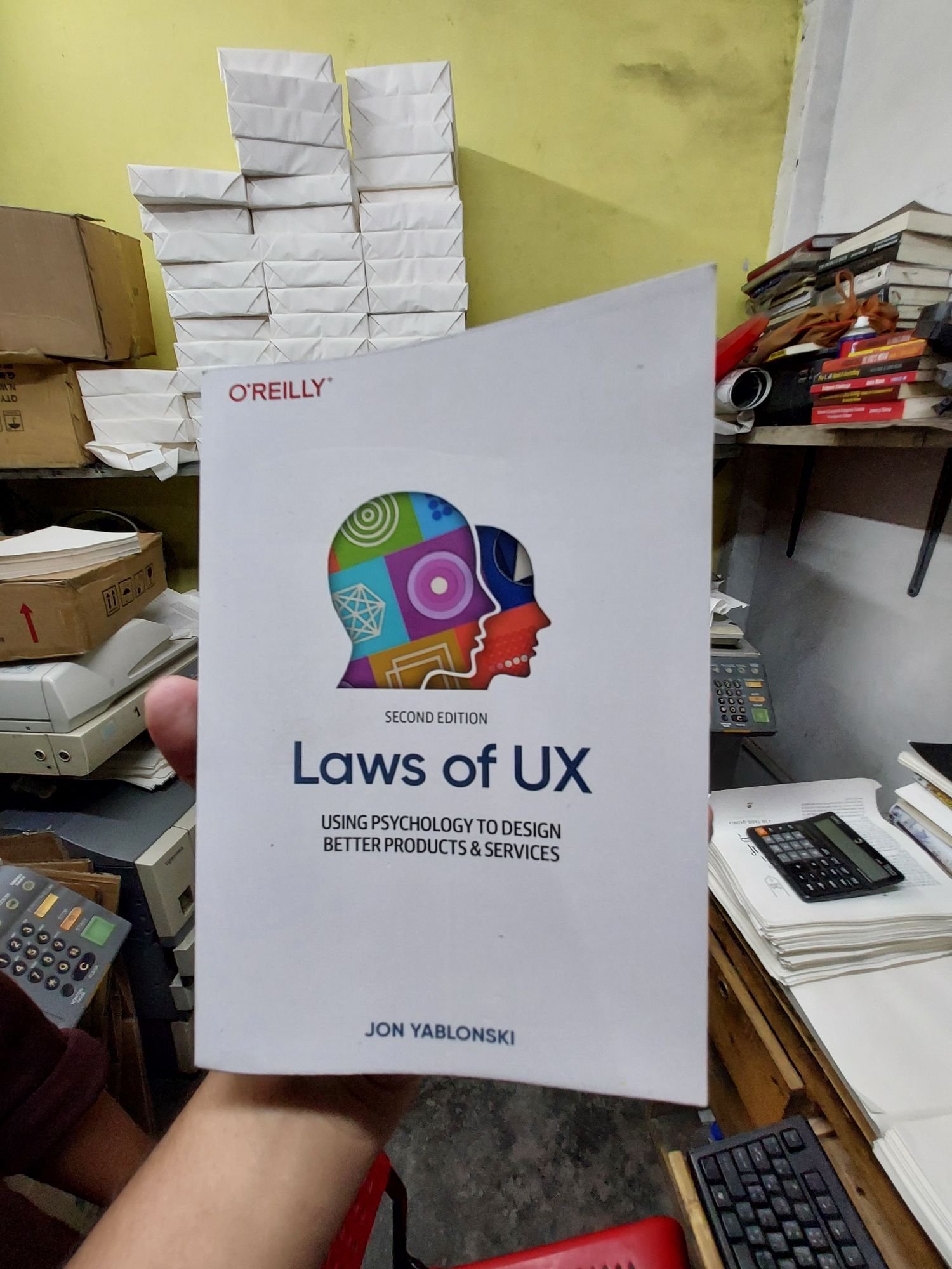 Picture of Laws of UX by Jon Yablonski (Color Print - Premium - Paperback)