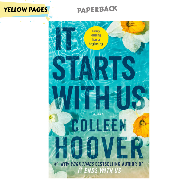 Picture of It Starts With Us by Colleen Hoover - Yellow - Paperback