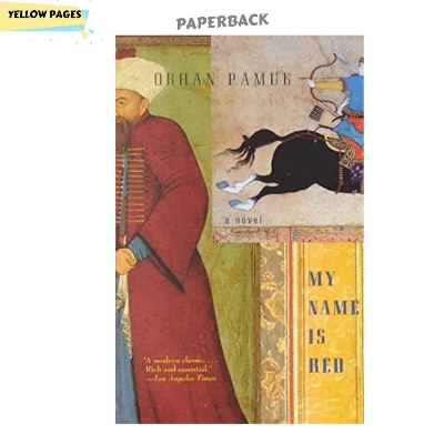 Picture of My Name Is Red Novel by Orhan Pamuk - Yellow - Paperback