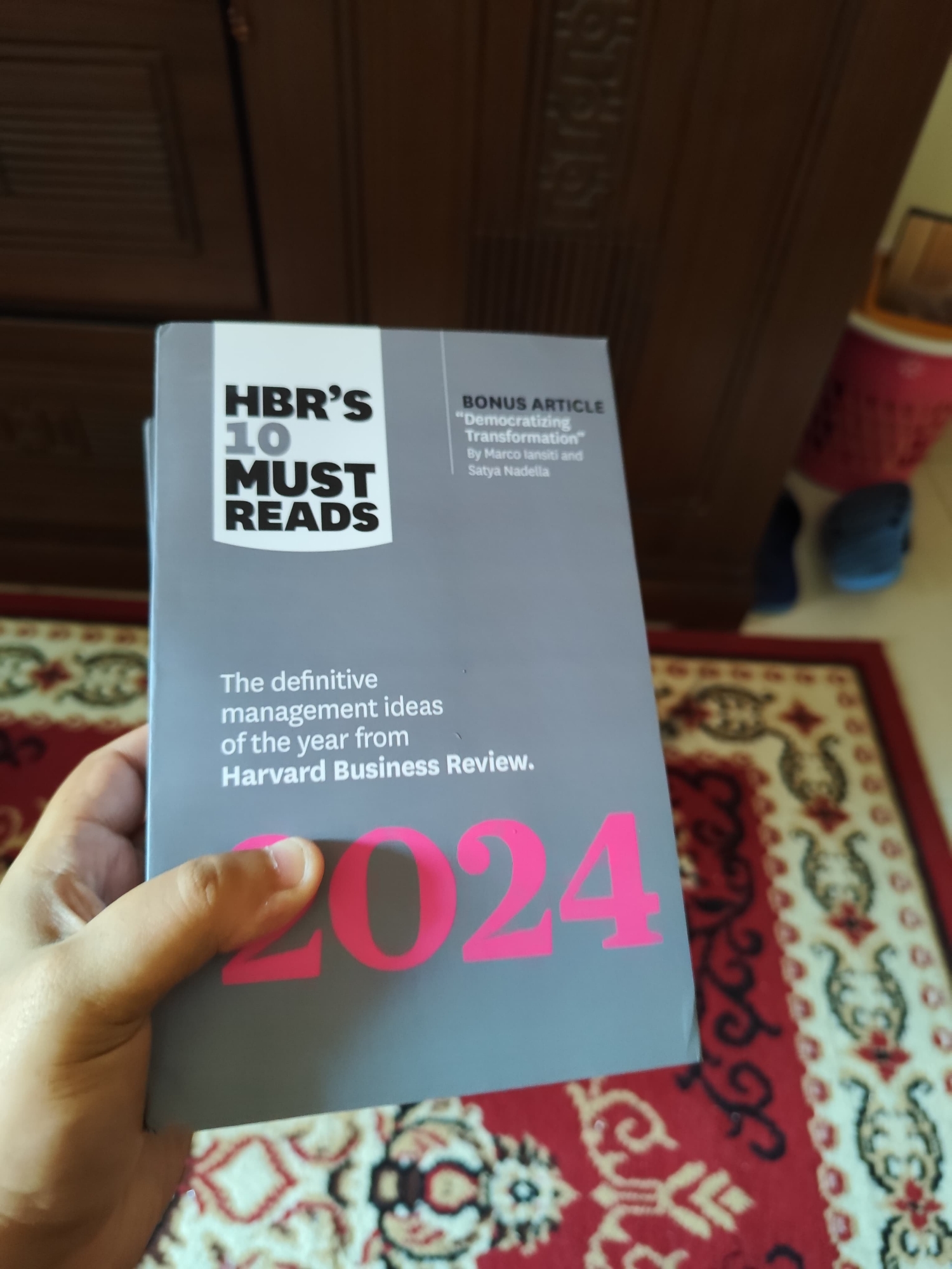 Picture of 5 Years of Must Reads from HBR: 2024 Edition (5 Books) (HBR's 10 Must Reads) by Harvard Business Review - Paperback