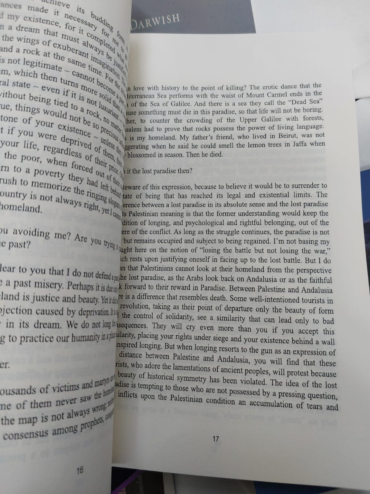 Picture of In the Presence of Absence by Mahmoud Darwish - Premium - Paperback