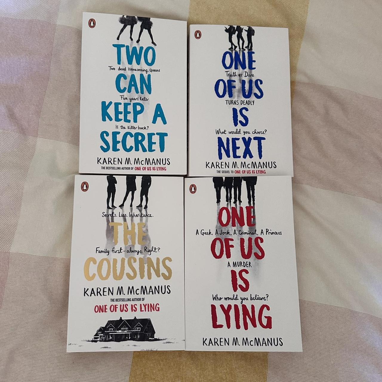 Picture of Karen McManus Collection 4 Books Set (One Of Us Is Lying, One Of Us Is Next, Two Can Keep a Secret & The Cousins) | Premium Paperback