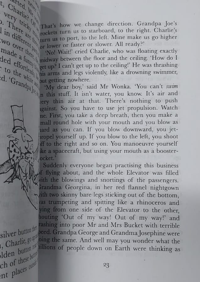 Picture of Charlie and the Great Glass Elevator Book by Roald Dahl - Yellow - Paperback