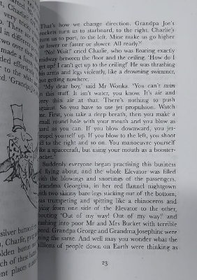 Picture of Charlie and the Great Glass Elevator Book by Roald Dahl - Yellow - Paperback