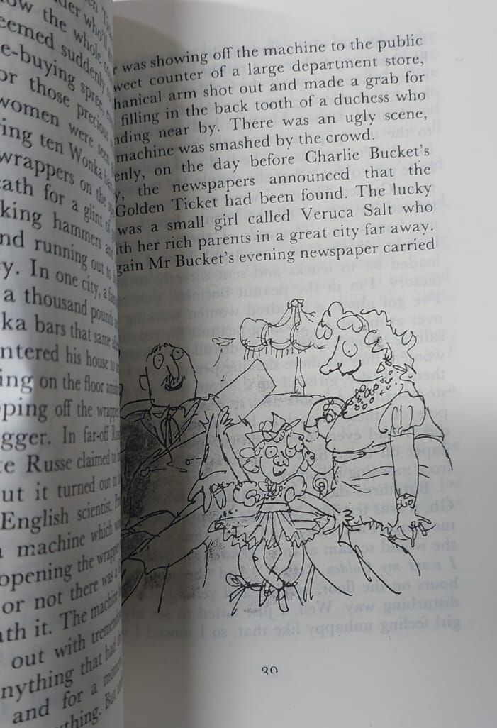 Picture of Charlie and the Great Glass Elevator Book by Roald Dahl - Yellow - Paperback