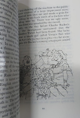 Picture of Charlie and the Great Glass Elevator Book by Roald Dahl - Yellow - Paperback