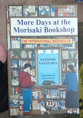 Picture of More Days at the Morisaki Bookshop by Satoshi Yagisawa - Yellow - Paperback