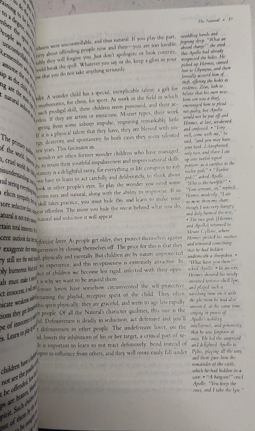 Picture of The Art of Seduction by Robert Greene -Yellow - Paperback