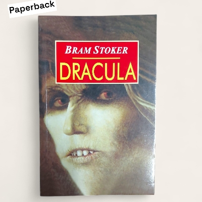 Picture of Dracula Novel by Bram Stoker - Yellow - Paperback