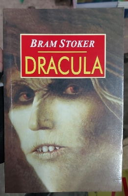 Picture of Dracula Novel by Bram Stoker - Yellow - Paperback