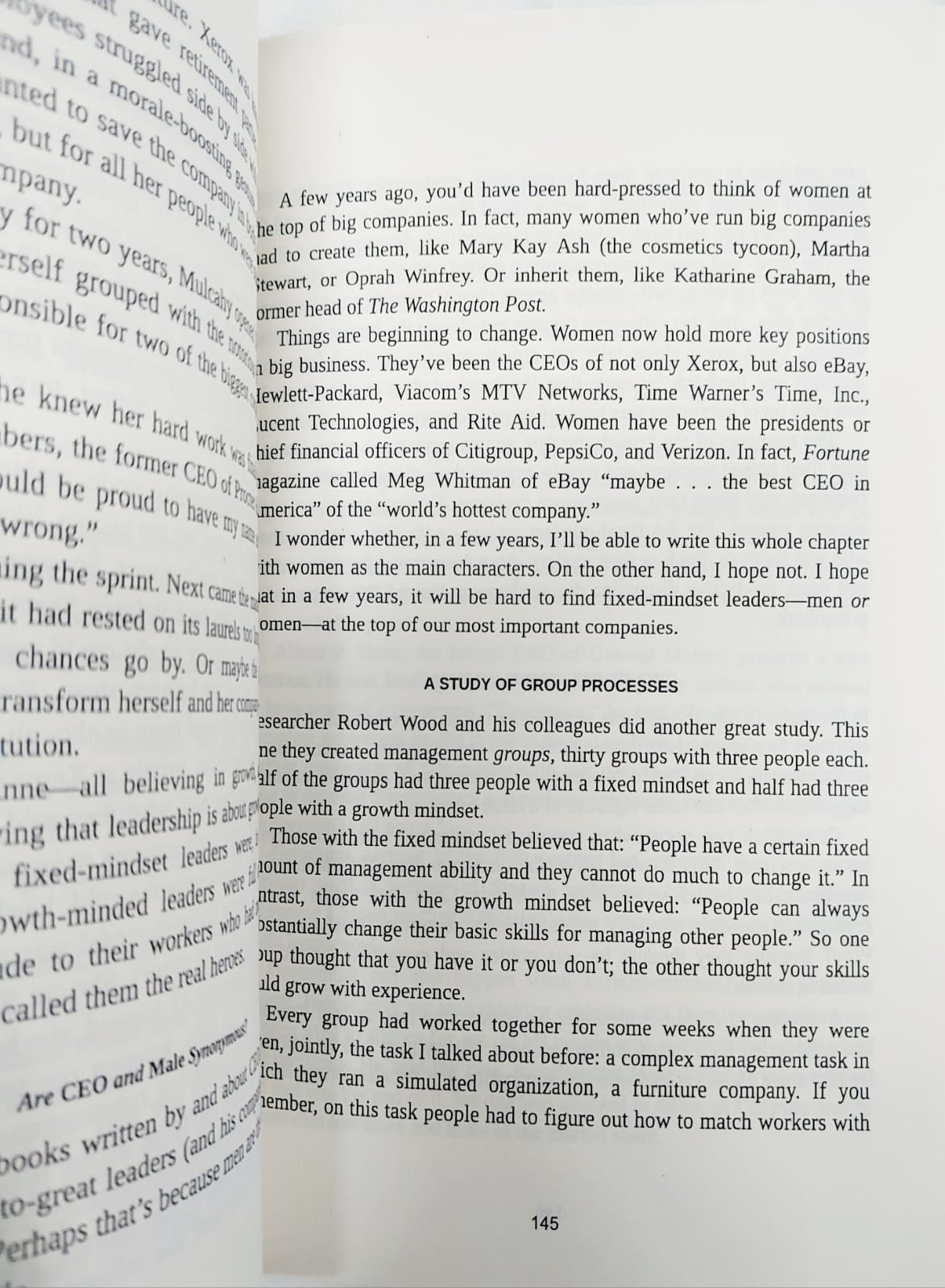 Picture of Mindset: The New Psychology of Success by Carol Dweck - Premium - Paperback