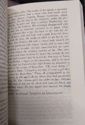 Picture of One Hundred Years of Solitude Novel by Gabriel García Márquez - Yellow - Paperback