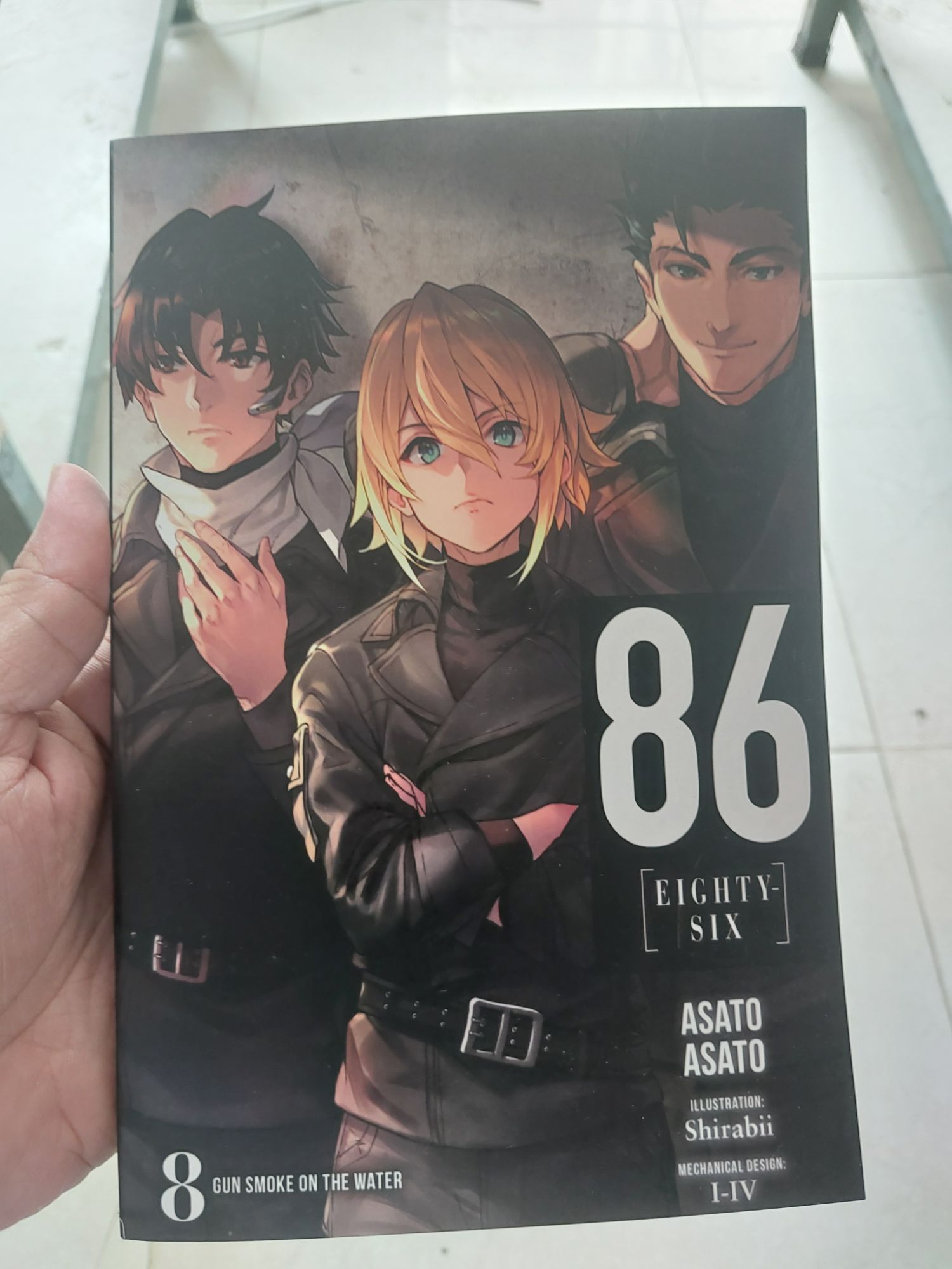 Picture of EIGHTY SIX, (Light Novel) by Asato Asato (Volume 8) - Paperback