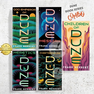 Picture of Complete Dune Series Set ( 6 Books ) Dune; Dune Messiah; Children of Dune; God Emperor of Dune; Heretics of Dune; Chapterhouse Dune