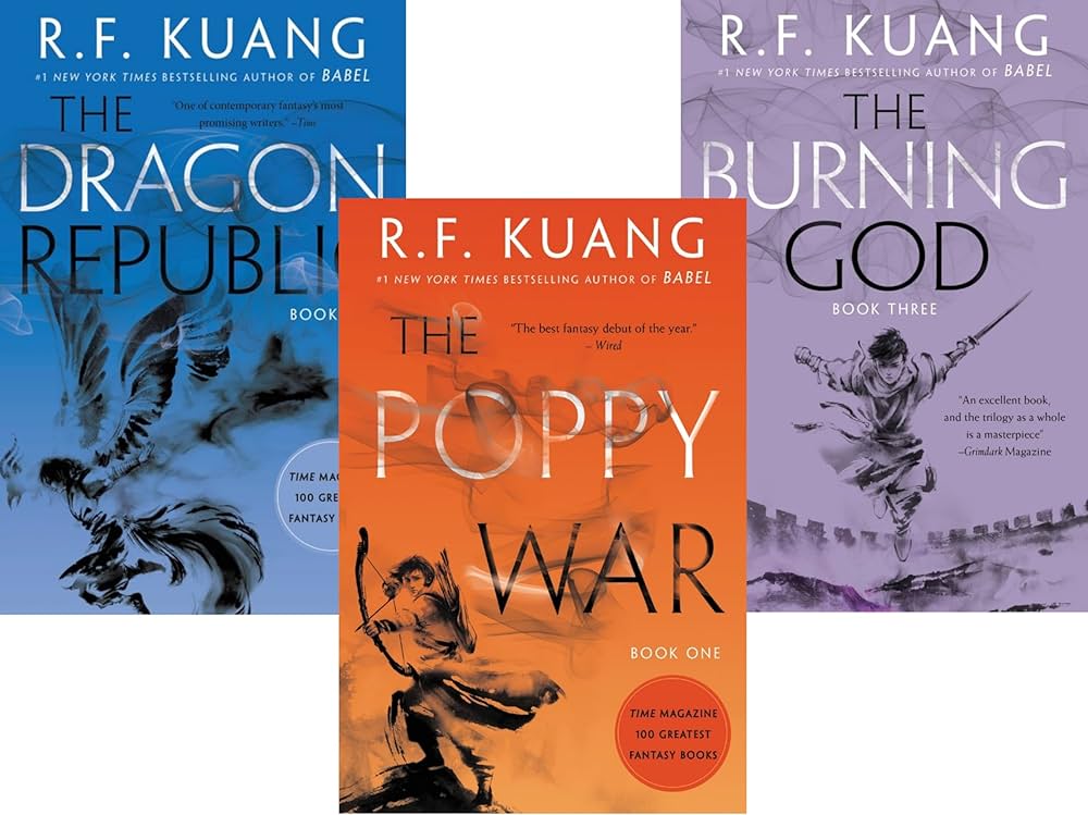 Picture of The Poppy War Trilogy Set by R. F. Kuang -  Premium - Paperback