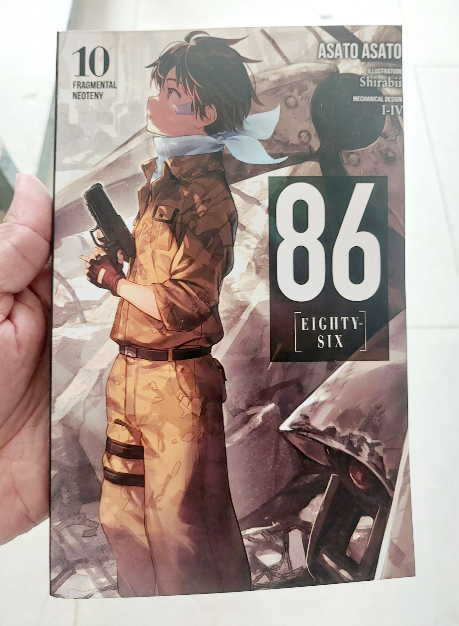 Picture of EIGHTY SIX, (Light Novel) by Asato Asato (Volume 10) - Paperback