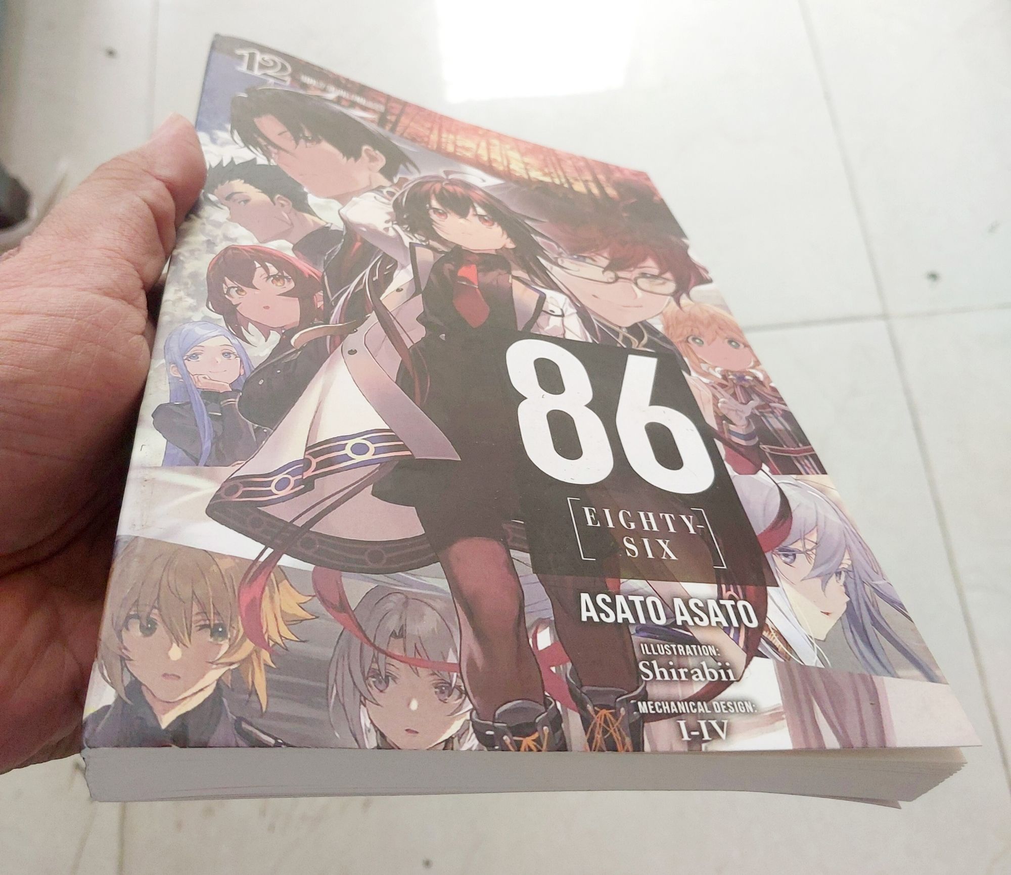 Picture of EIGHTY SIX, (Light Novel) by Asato Asato (Volume 12) - Paperback