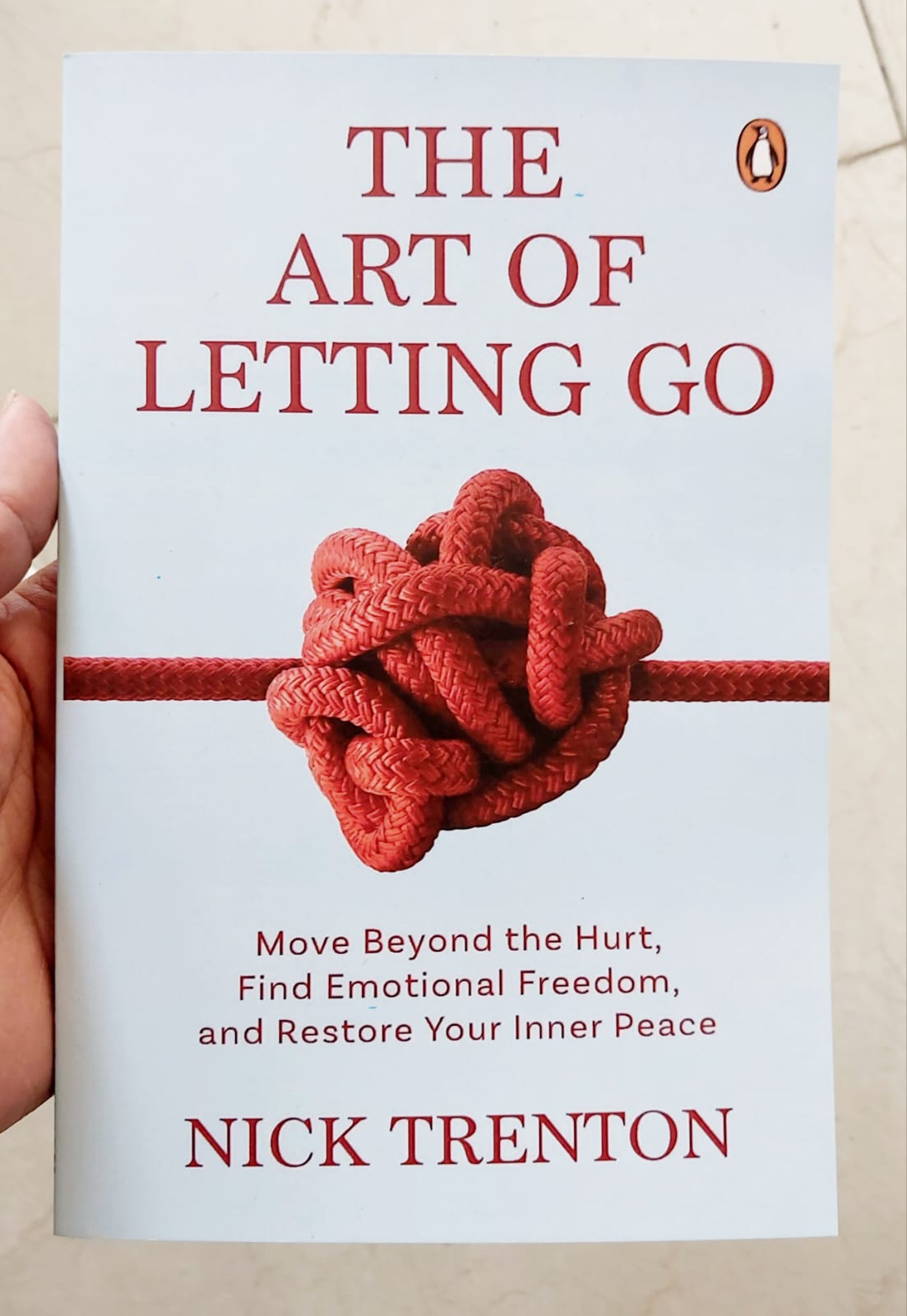 Picture of The Art of Letting Go: Stop Overthinking, Stop Negative Spirals, and Find Emotional Freedom by Nick Trenton