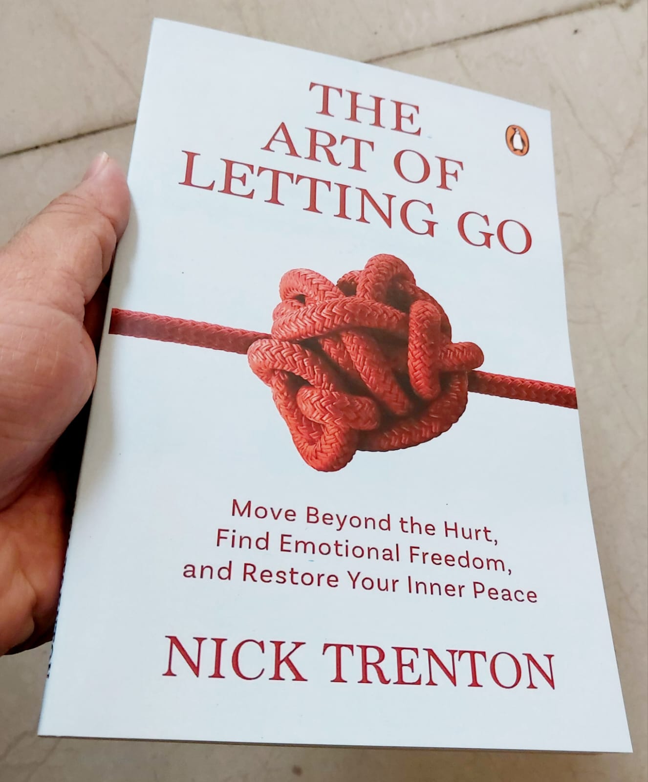 Picture of The Art of Letting Go: Stop Overthinking, Stop Negative Spirals, and Find Emotional Freedom by Nick Trenton