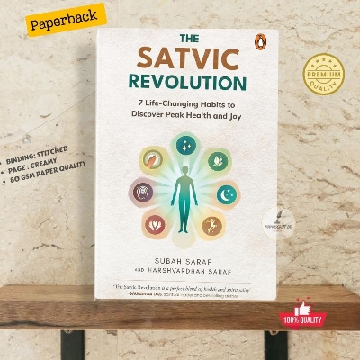 Picture of The Satvic Revolution: 7 Life-Changing Habits to Discover Peak Health and Joy Book by Harshvardhan Saraf and Subah Saraf