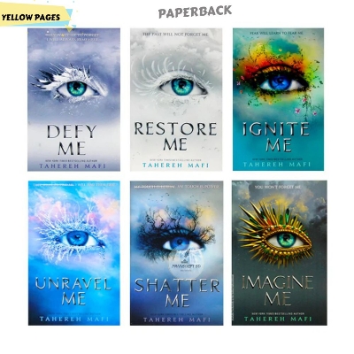 Picture of Shatter Me Series 6-Book Set: Shatter Me, Unravel Me, Ignite Me, Restore Me, Defy Me, Imagine Me by Tahereh Mafi  - Yellow - Paperback