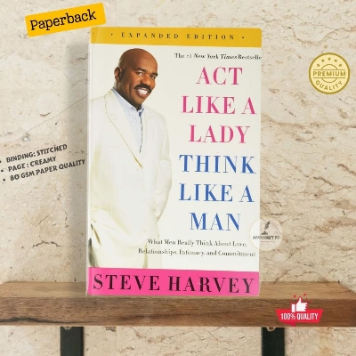 Picture of Act like a lady, think like a man Book by Steve Harvey - Premium - Paperback