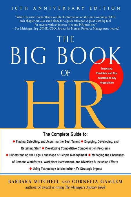 Picture of The Big Book of HR by Barbara Mitchell and Cornelia Gamlem - Premium - Paperback