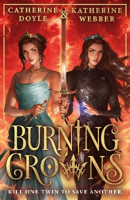 Picture of Twin Crowns Series 3 Books Collection Set By Katherine Webber (Twin Crowns, Cursed Crowns & Burning Crowns) - Paperback
