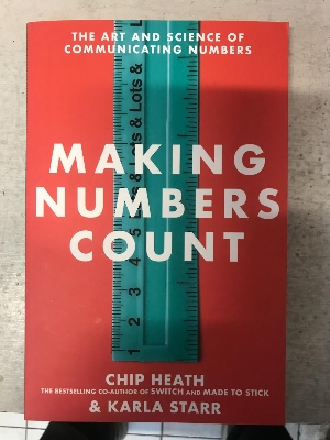 Picture of Making Numbers Count: The Art and Science of Communicating Numbers Book by Chip Heath and Karla Starr - Premium - Paperback