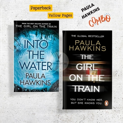 Picture of Paula Hawkins  2 Books Set (Into the Water & The Girl on the Train) - Yellow - Paperback
