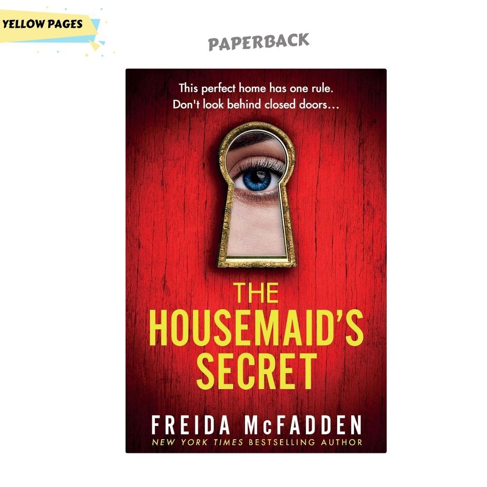 Picture of The Housemaid's Secret Book by Freida McFadden - Yellow - Paperback