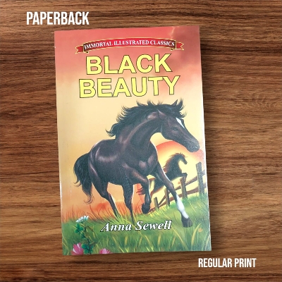 Picture of Black Beauty (Illustrated Classics) by Anna Sewell - Yellow - Paperback
