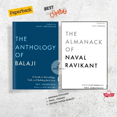 Picture of Eric Jorgenson 2 Books Combo Collection Set (The Almanack of Naval Ravikant, The Anthology of Balaji) by Eric Jorgenson