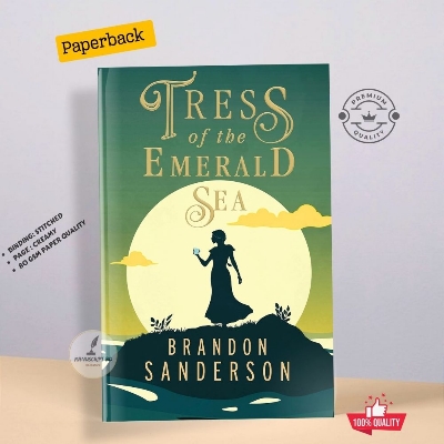 Picture of Tress of the Emerald Sea Novel by Brandon Sanderson - Premium - Paperback