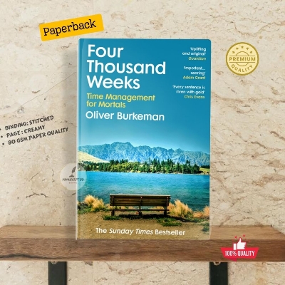 Picture of Four Thousand Weeks: Time Management for Mortals Book by Oliver Burkeman - Premium - Paperback