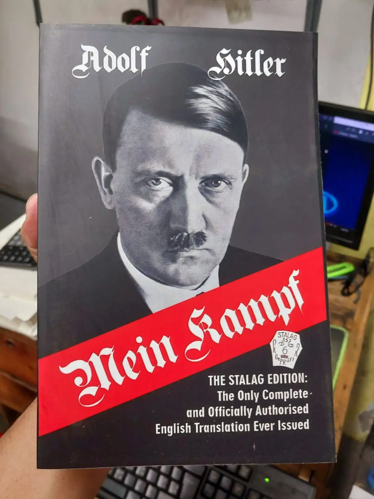 Picture of Mein Kampf Book by Adolf Hitler - Premium - Paperback