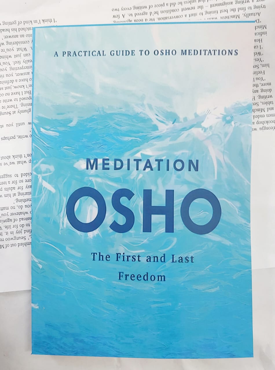 Picture of Blue Meditation Book by Osho - Premium - Paperback