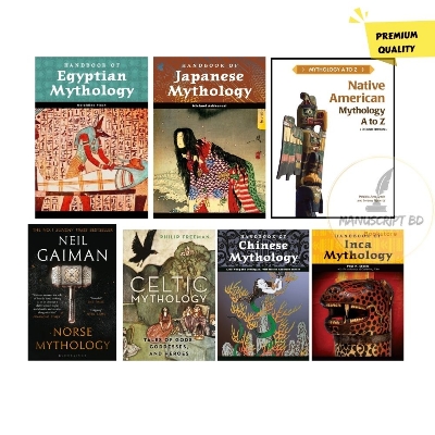 Picture of 7 Books Set of Methodology (Chinese Mythology, Inca Mythology, Norse Mythology, Japanese Mythology, Egyptian Mythology, Native American Mythology, Celtic Mythology)