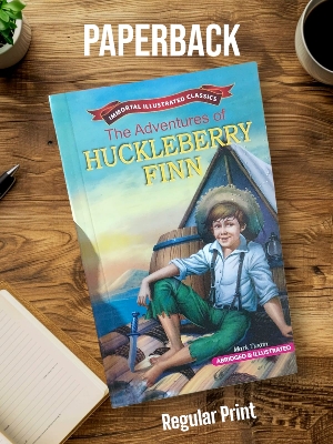 Picture of Adventures of Huckleberry Finn Novel by Mark Twain (Paperback)