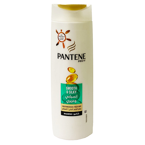 Picture of International UAE product Hair care Pantene Shampoo Smooth and silky used for male/ female - 400 ml