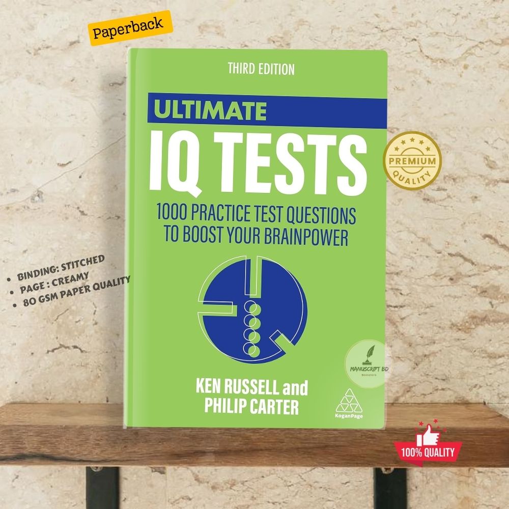Picture of Ultimate IQ Tests: 1000 Practice Test Questions to Boost Your Brainpower by Philip Carter - Premium - Paperback