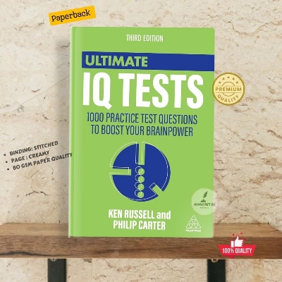 Picture of Ultimate IQ Tests: 1000 Practice Test Questions to Boost Your Brainpower by Philip Carter - Premium - Paperback