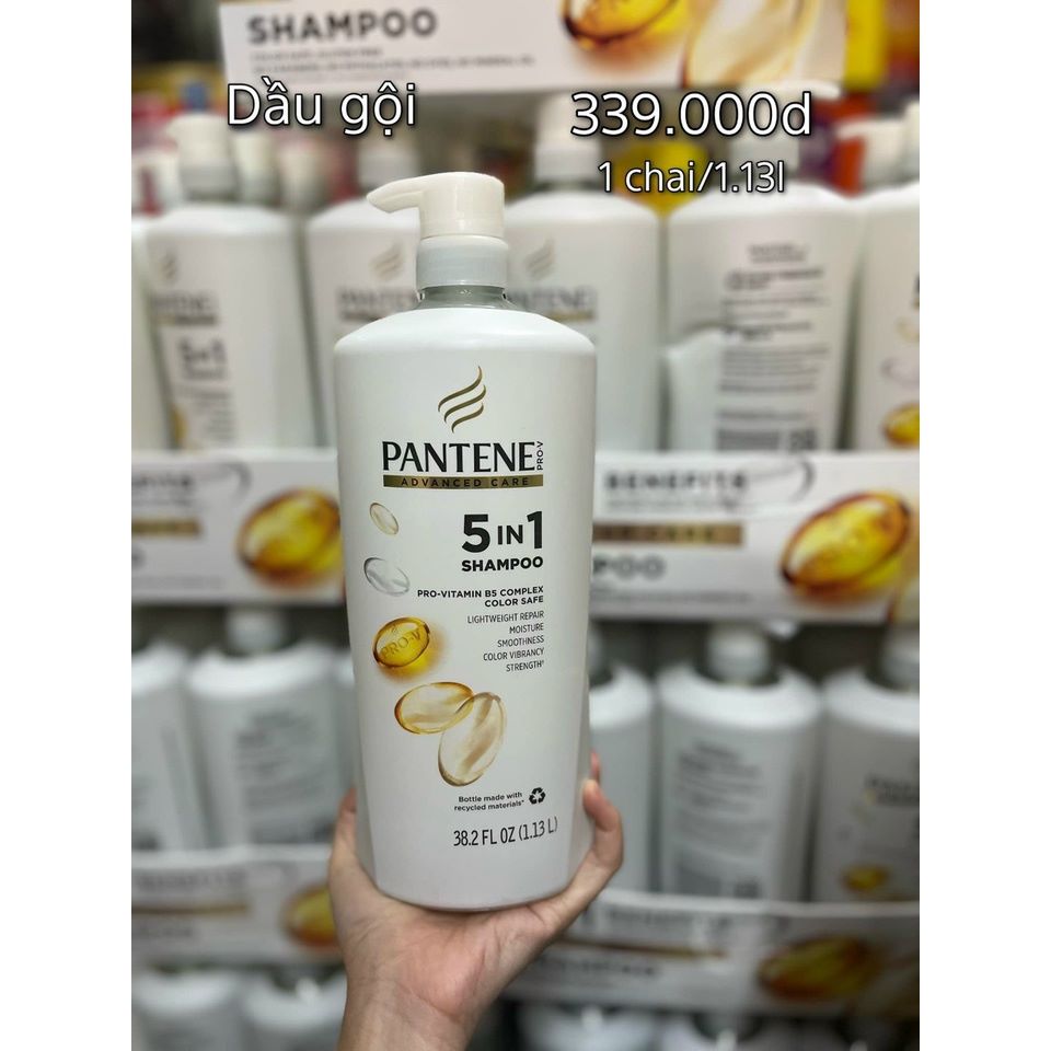 Picture of International USA product Hair care Shampoo Pantene 5 in 1 used for male / female - 1300 ml