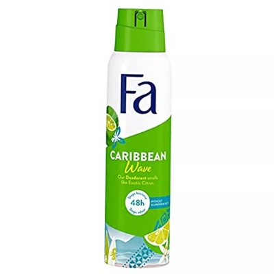 Picture of International UAE product FA CARIBBEAN Wave body spray for male / female - 150 ml