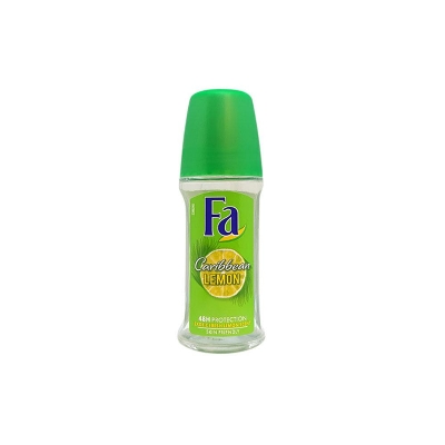 Picture of International UAE product FA Caribbean LEMON body deodorant Roll on for male / female - 50 ml